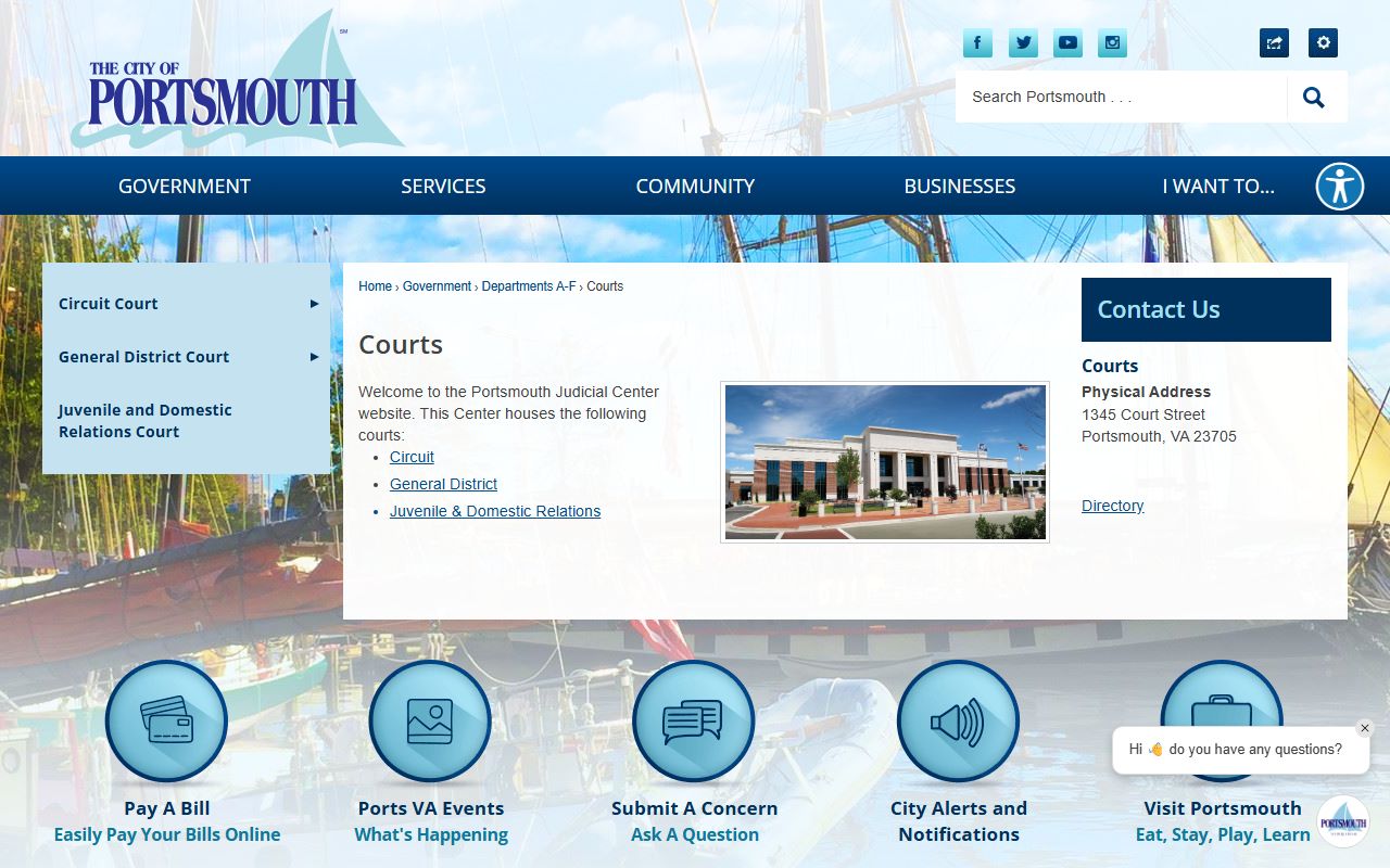 Portsmouth Recent Arrests Sheriff's Office