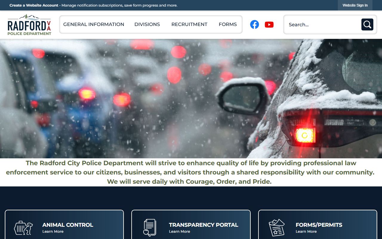 Radford Recent Arrests Police Department