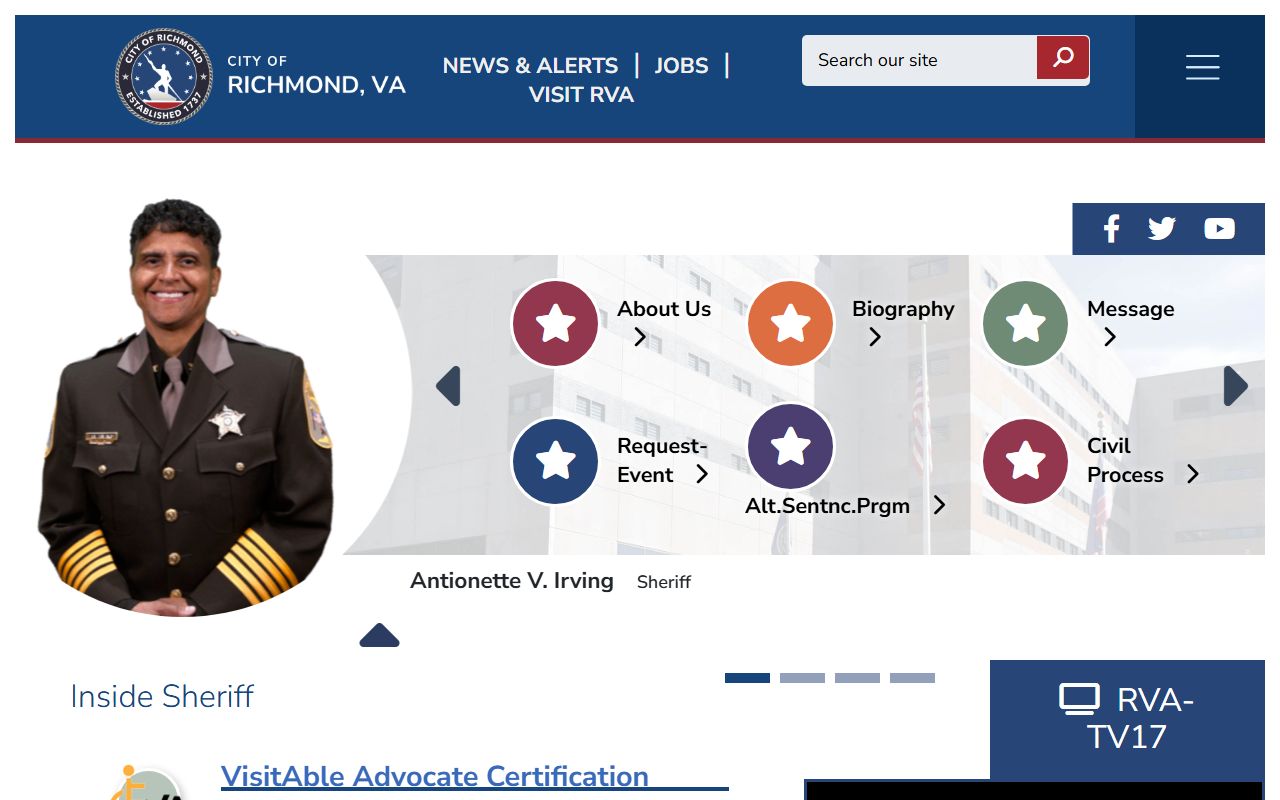 Richmond Recent Arrests Sheriff's Office