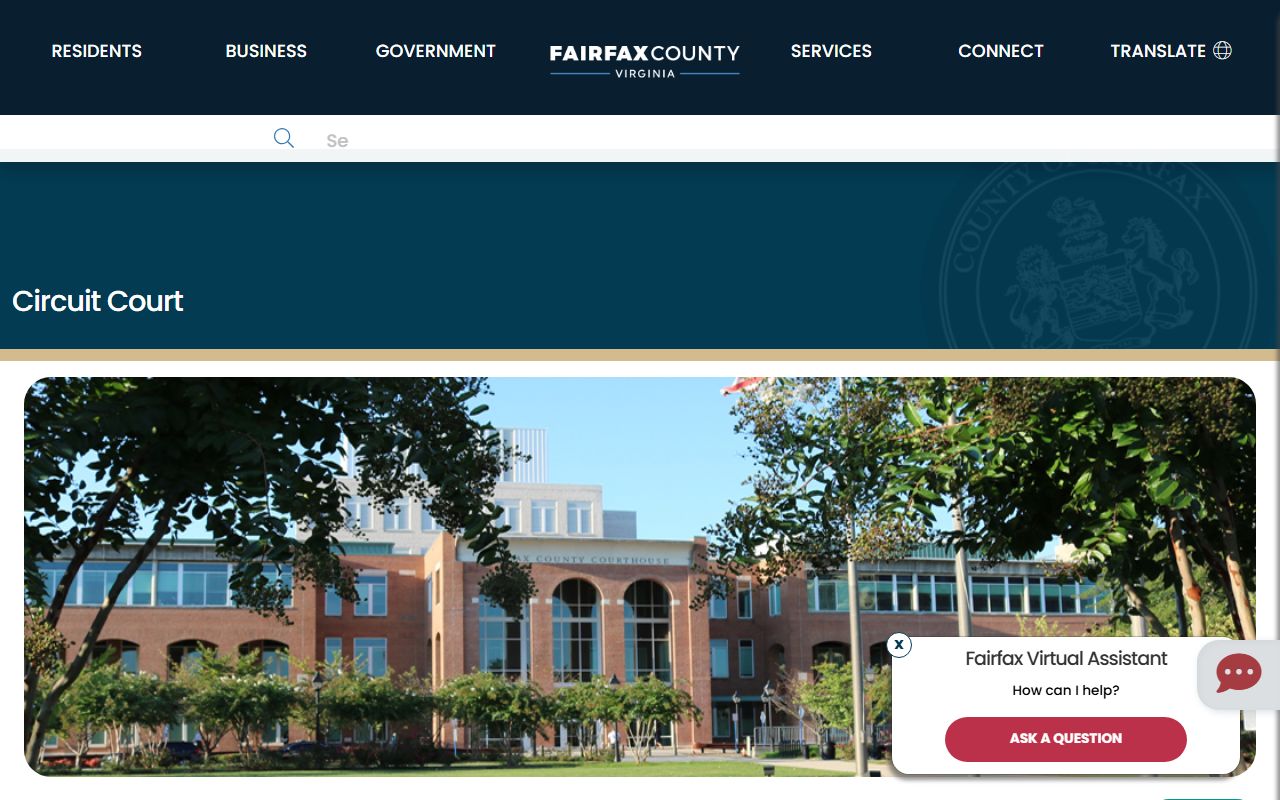 Fairfax County Recent Arrests - Fairfax County Circuit Court Case Information