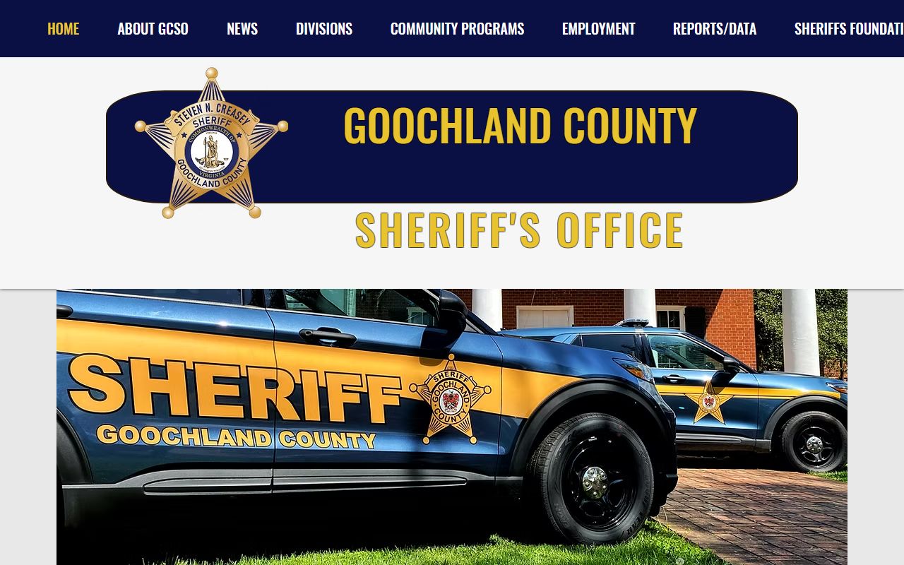 Goochland County Recent Arrests - Goochland County Sheriff's Office