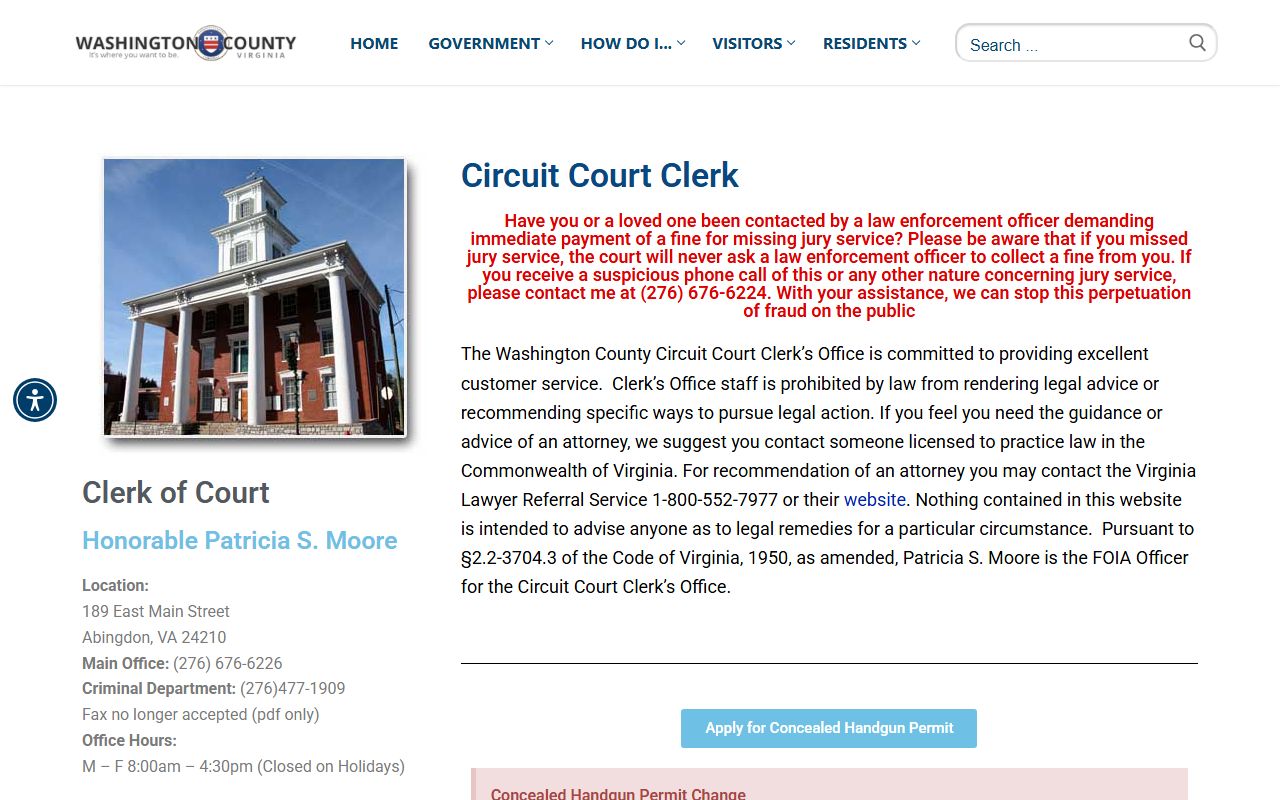 Washington County Recent Arrests Washington County Circuit Court Clerk records